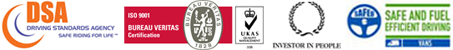 DSA, ISO 9001, Investor in People and SAFED